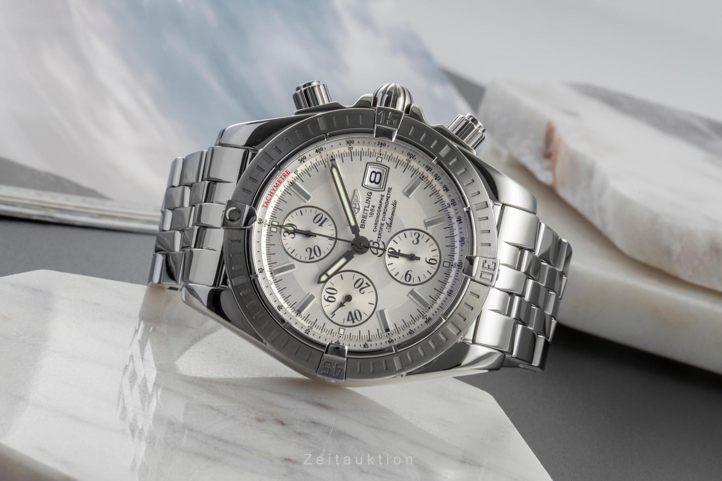 Breitling Chronomat Evolution Chronograph Stahl Automatik