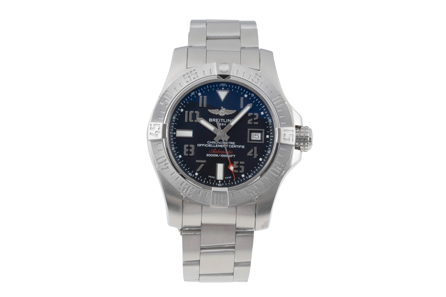 Breitling Avenger II Seawolf Stahl Automatik