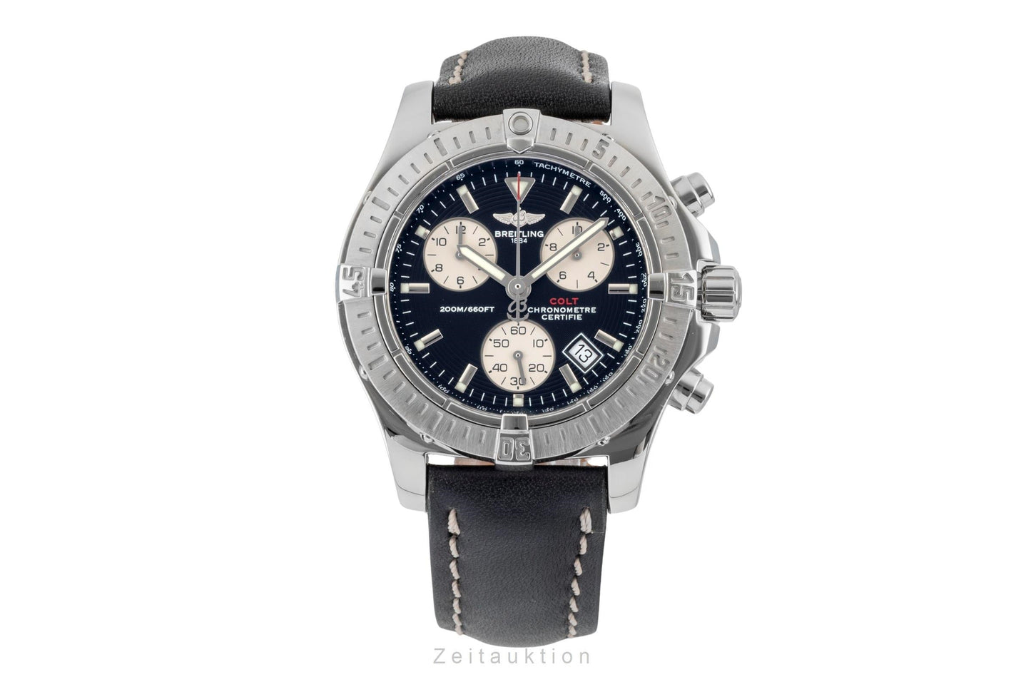 Breitling Colt Chronograph 200M Chronometer Edelstahl Herrenuhr