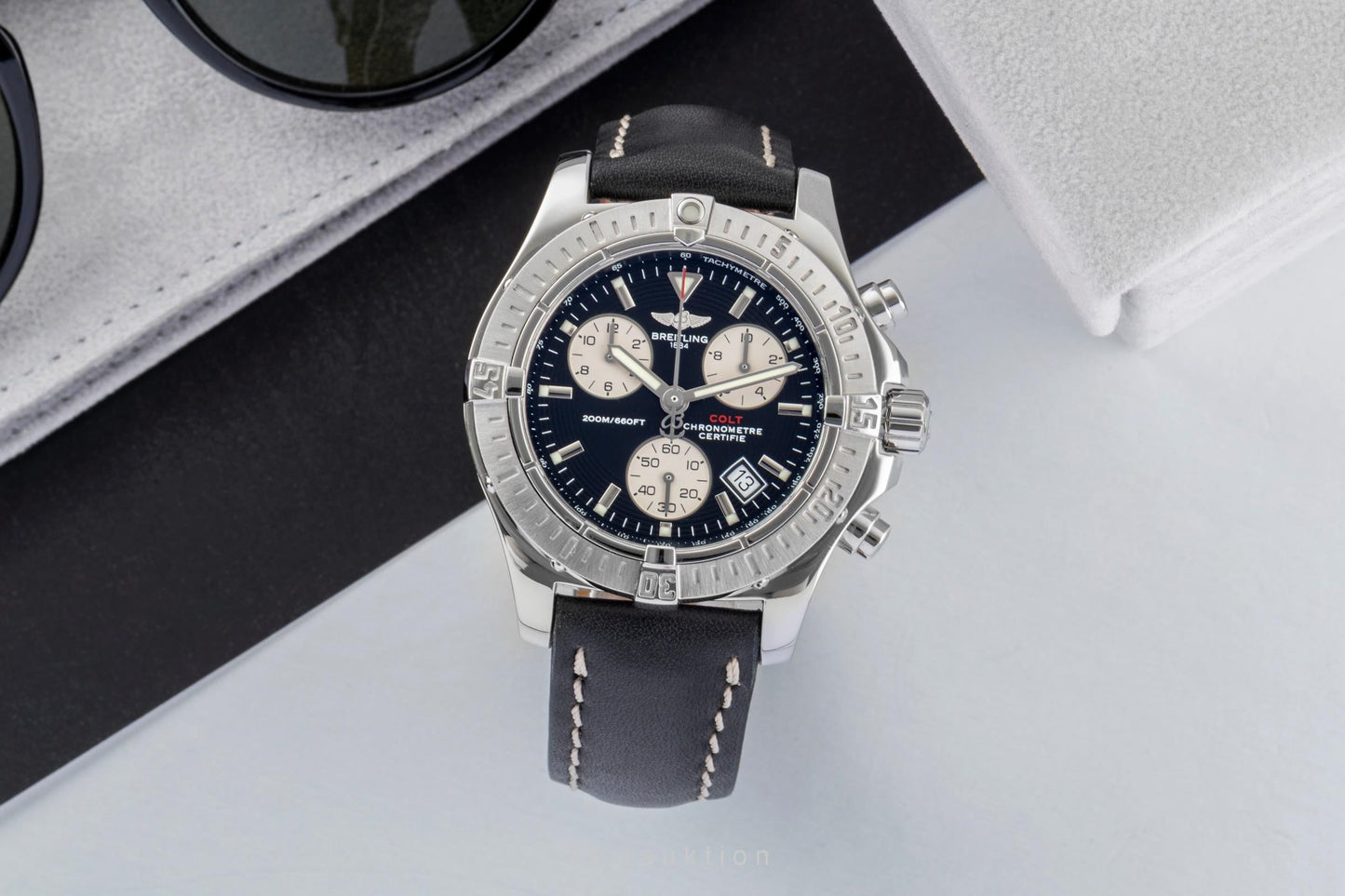 Breitling Colt Chronograph 200M Chronometer Edelstahl Herrenuhr