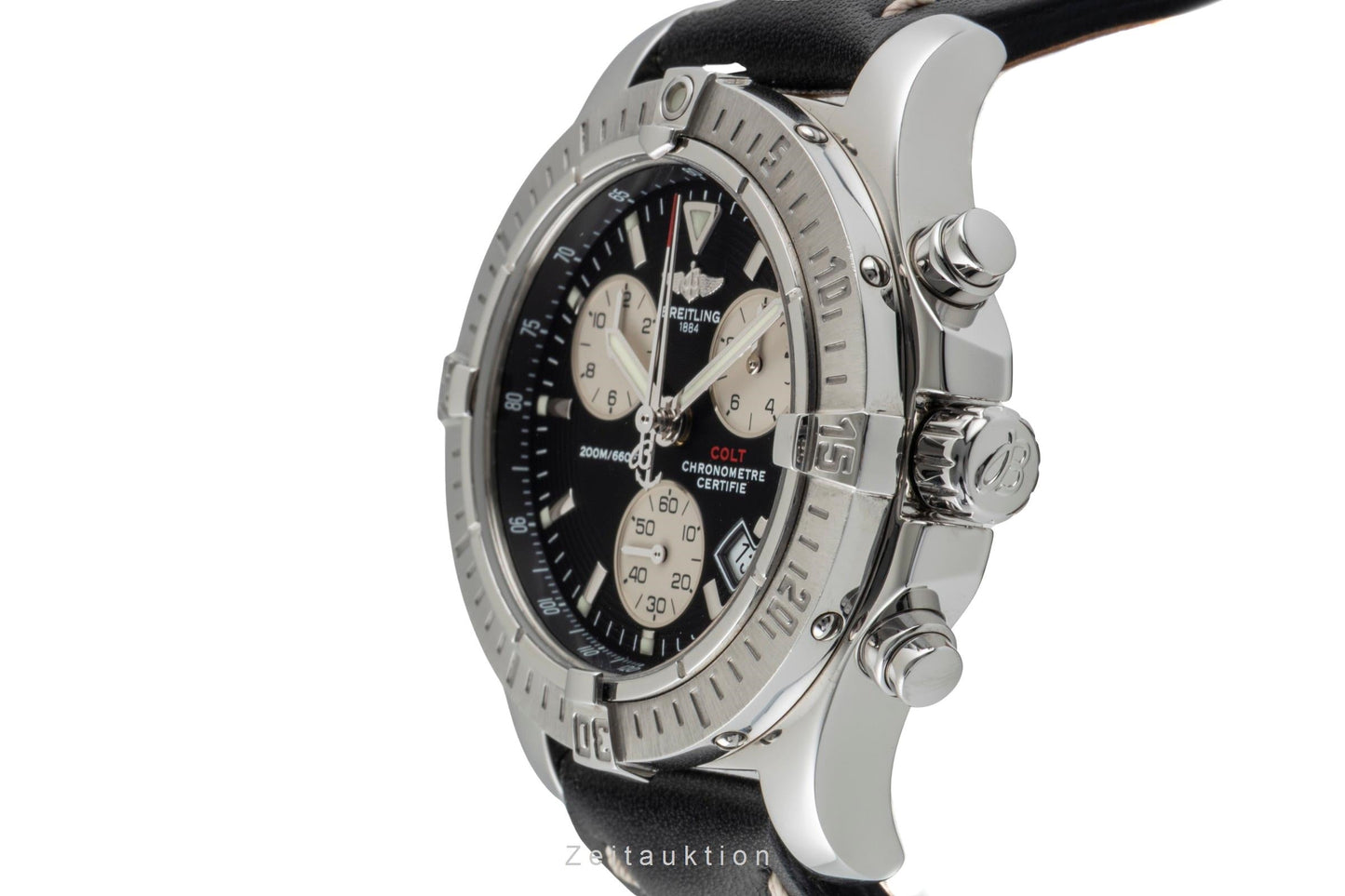 Breitling Colt Chronograph 200M Chronometer Edelstahl Herrenuhr