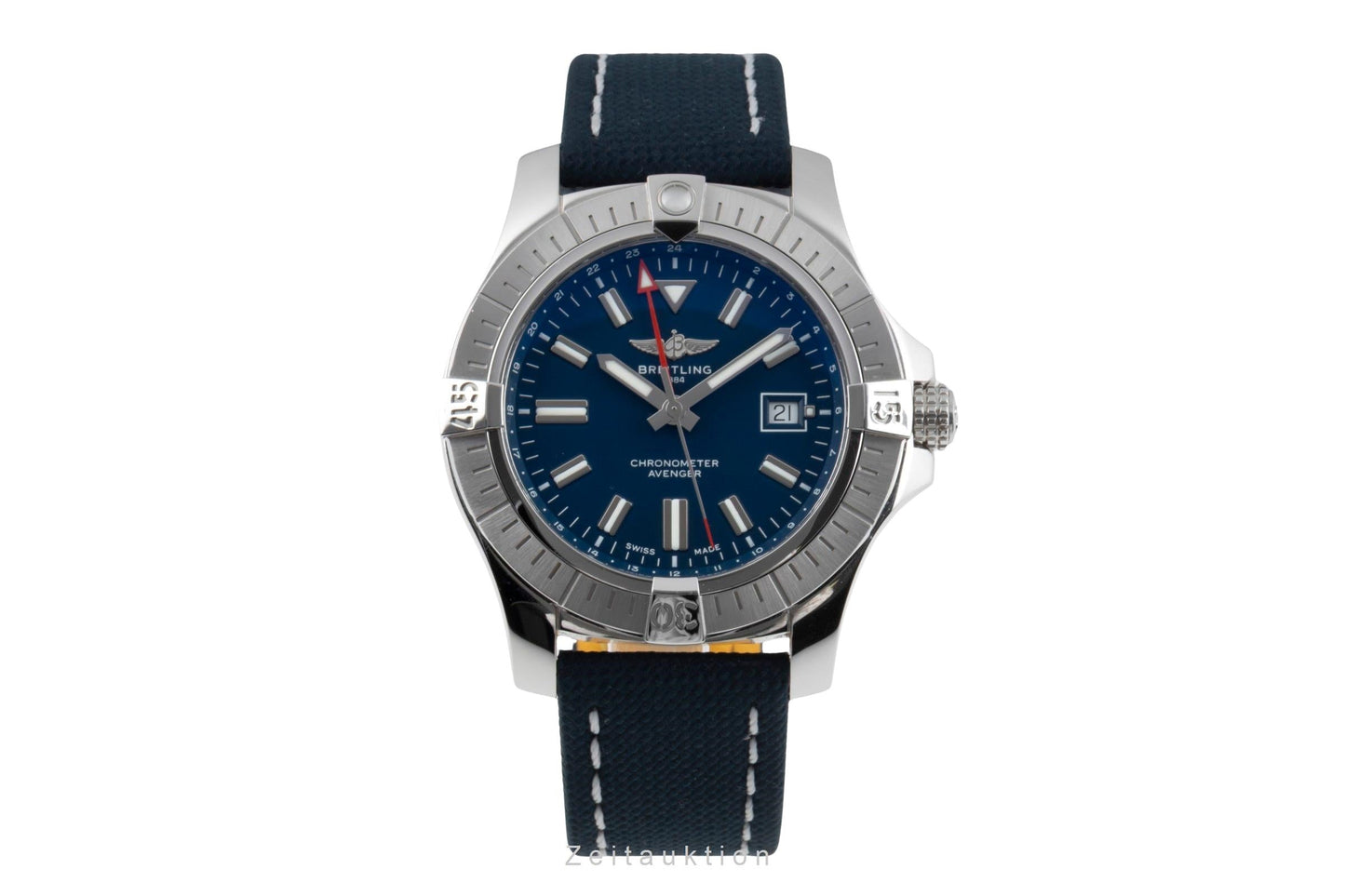 Breitling Avenger GMT 45 Automatik Stahl