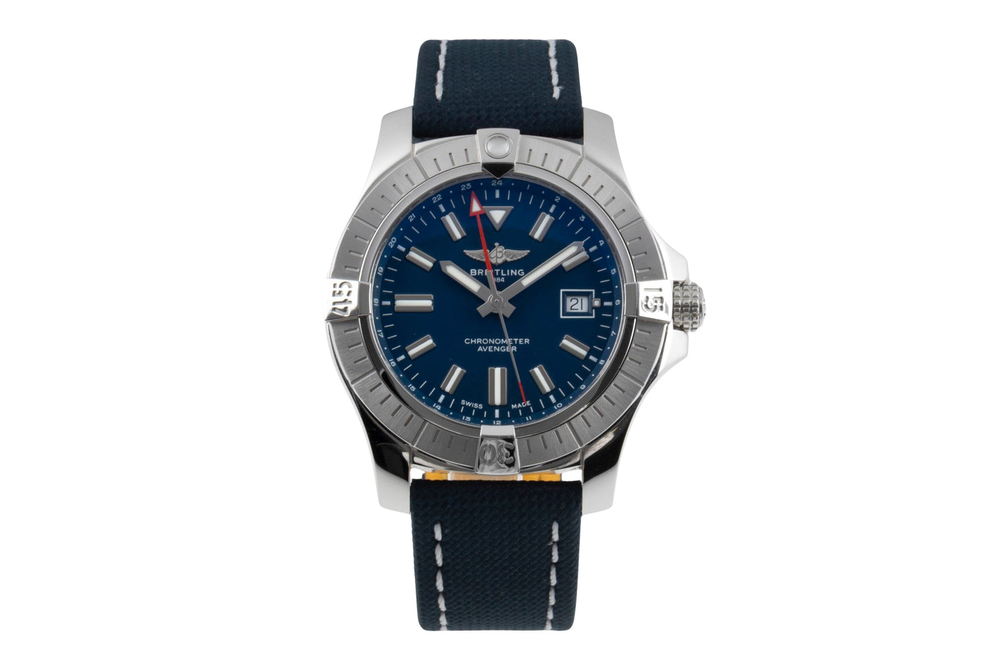Breitling Avenger GMT 45 Automatik Stahl