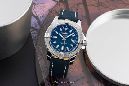 Breitling Avenger GMT 45 Automatik Stahl