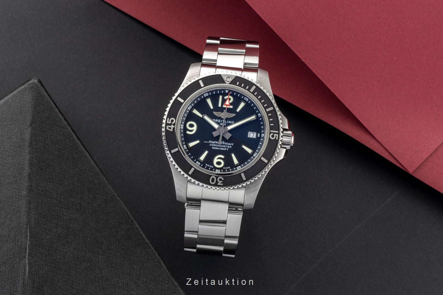 Breitling Superocean 42 Stahl Automatik Herrenuhr