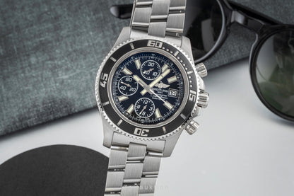 Breitling Superocean Chronograph II Automatik Edelstahl Herrenuhr