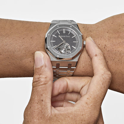 Audemars Piguet 26530TI.OO.1220TI.01 Royal Oak Selfwinding Flying Tourbillon Titanium Slate Dial