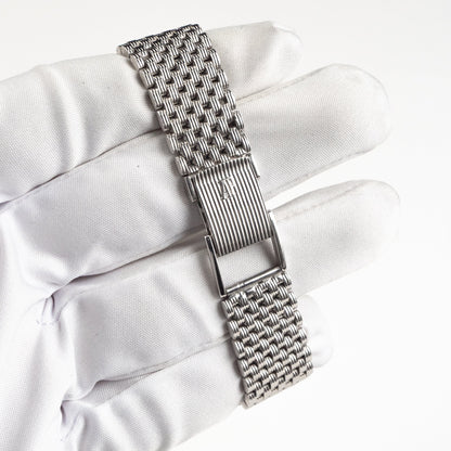 Audemars Piguet Cobra Vintage 'Ladies' White Gold Silver Diamond Dial Diamond Bezel