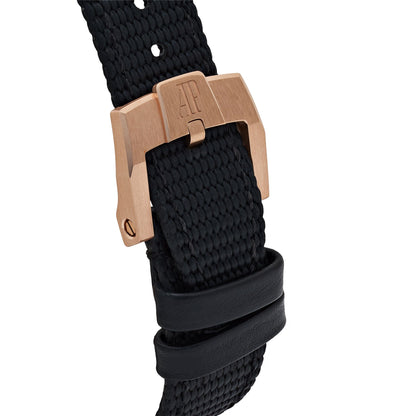 Audemars Piguet Code 11.59 15210OR.OO.A028CR.01 Rose Gold Smoked Lacquered Blue Dial