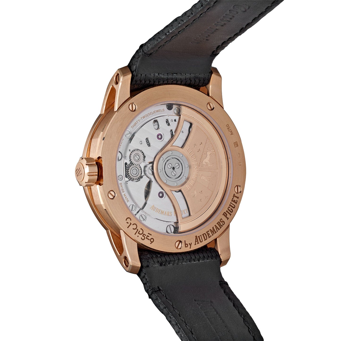 Audemars Piguet Code 11.59 15210OR.OO.A028CR.01 Rose Gold Smoked Lacquered Blue Dial