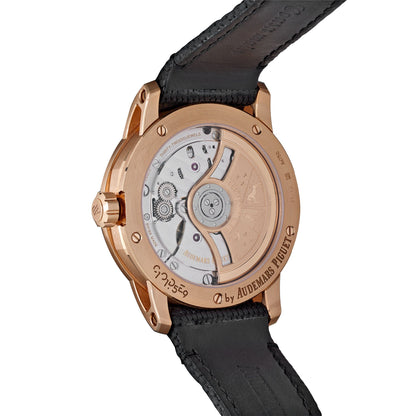 Audemars Piguet Code 11.59 15210OR.OO.A028CR.01 Rose Gold Smoked Lacquered Blue Dial