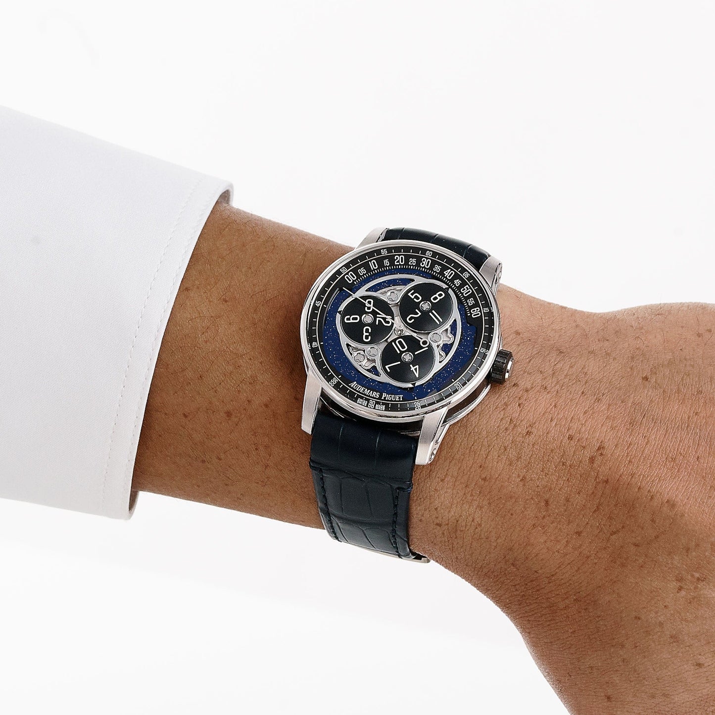 Audemars Piguet Code 11.59 15212NB.OO.A002KB.01 'Starwheel' White Gold Aventurine Dial (2025)