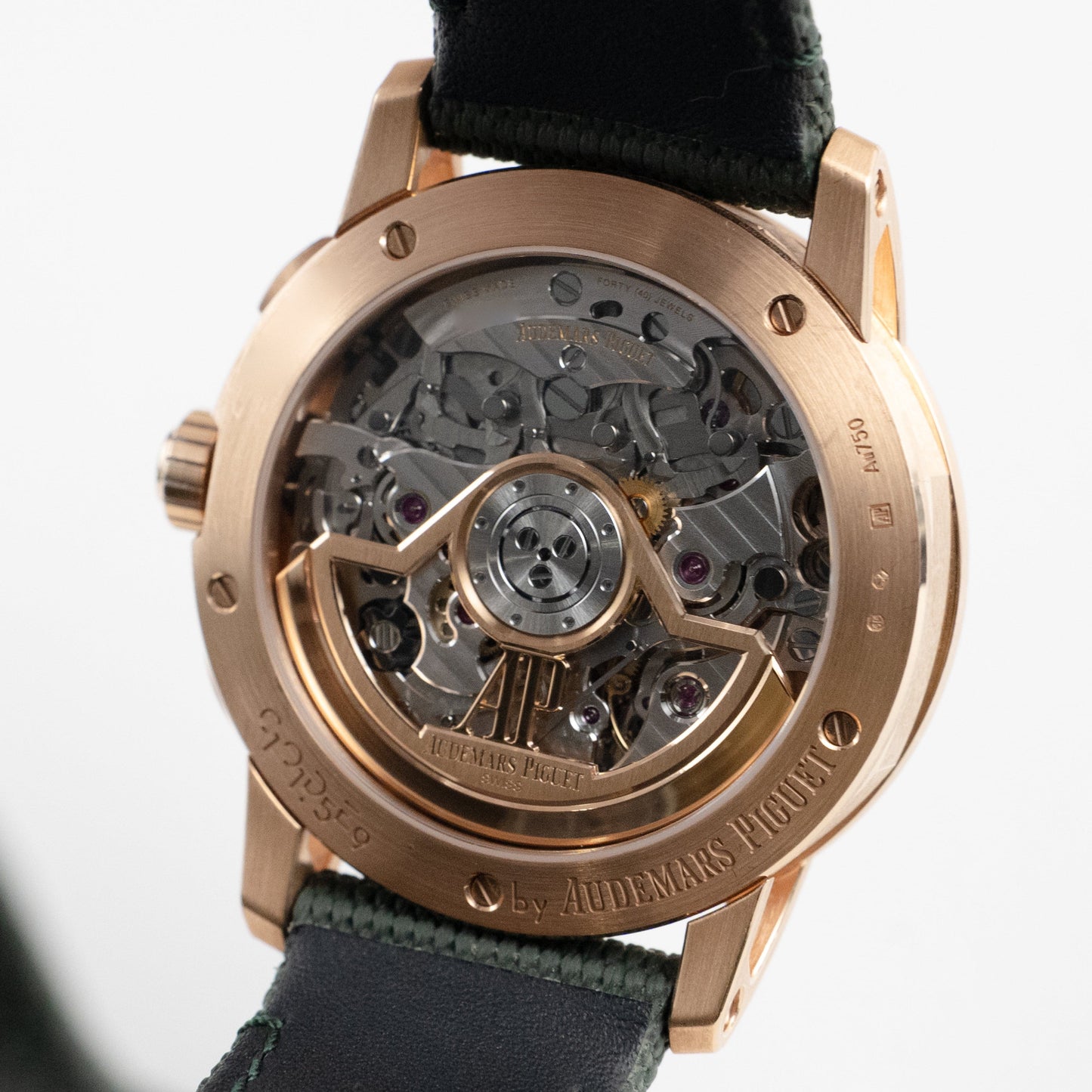 Audemars Piguet Code 11.59 26393OR.OO.A056KB.01 Chronograph Rose Gold Green Dial (2024)