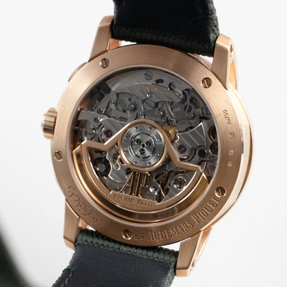 Audemars Piguet Code 11.59 26393OR.OO.A056KB.01 Chronograph Rose Gold Green Dial (2024)