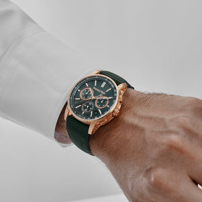 Audemars Piguet Code 11.59 26393OR.OO.A056KB.01 Chronograph Rose Gold Green Dial (2024)