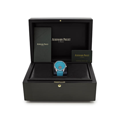 Audemars Piguet Code 11.59 26396PN.OO.D326VE.98 Flying Tourbillon White Gold Platinum Turquoise Stone Dial Limited Edition (2025)