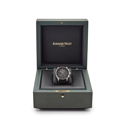 Audemars Piguet Code 11.59 26393NB.OO.A002KB.01 Selfwinding Chronograph Black Ceramic White Gold Grey Dial