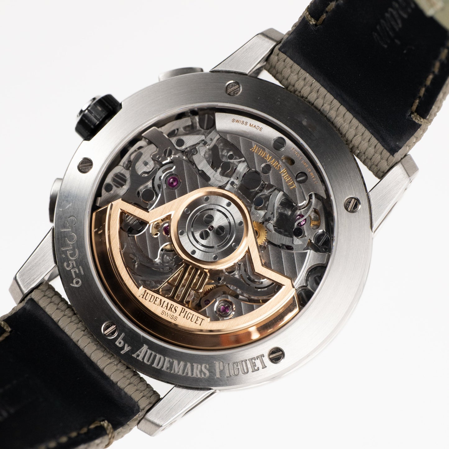 Audemars Piguet Code 11.59 Chronograph 26393QT.OO.A064KB.01 Stainless Steel Black Ceramic Beige Dial (2024)