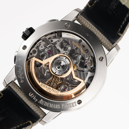 Audemars Piguet Code 11.59 Chronograph 26393QT.OO.A064KB.01 Stainless Steel Black Ceramic Beige Dial (2024)