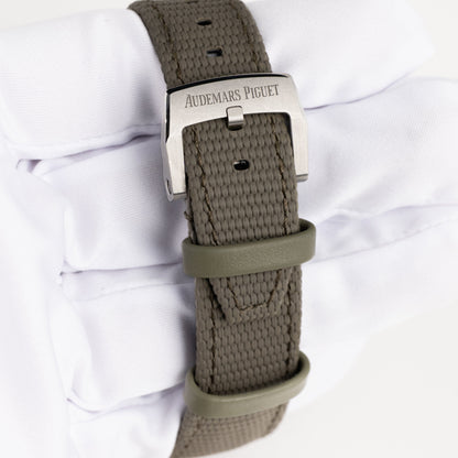 Audemars Piguet Code 11.59 Chronograph 26393QT.OO.A064KB.01 Stainless Steel Black Ceramic Beige Dial (2024)