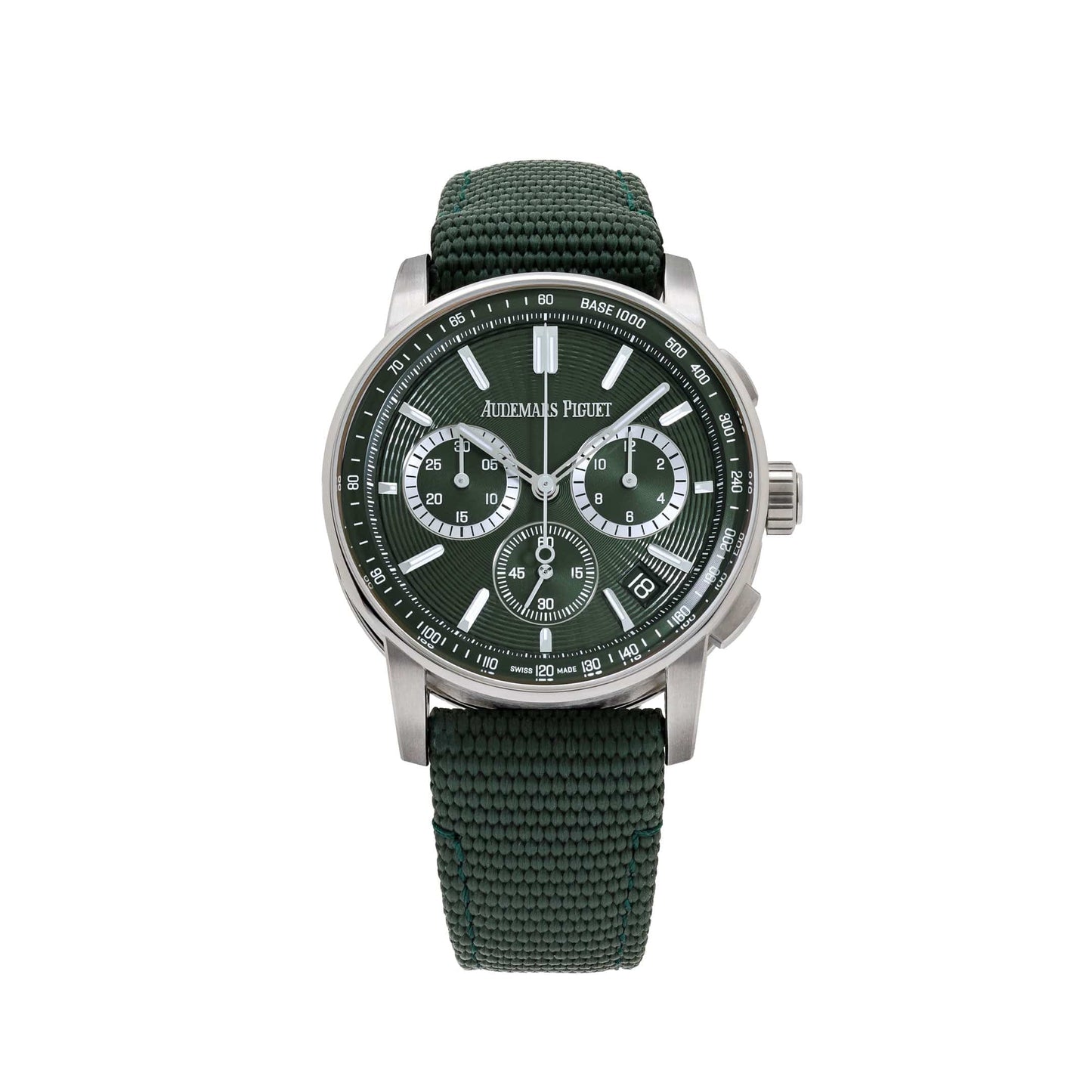 Audemars Piguet Code 11.59 Chronograph 26393ST.OO.A056KB.01 Stainless Steel Green Dial (2023)
