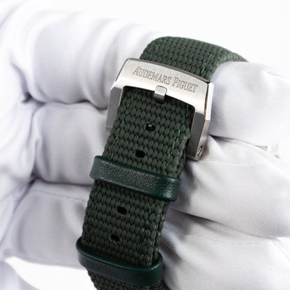 Audemars Piguet Code 11.59 Chronograph 26393ST.OO.A056KB.01 Stainless Steel Green Dial (2023)