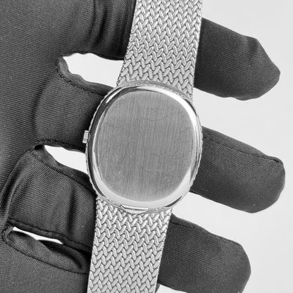 Audemars Piguet Jumbo Ellipse White Gold Silver Diamond Dial Automatic