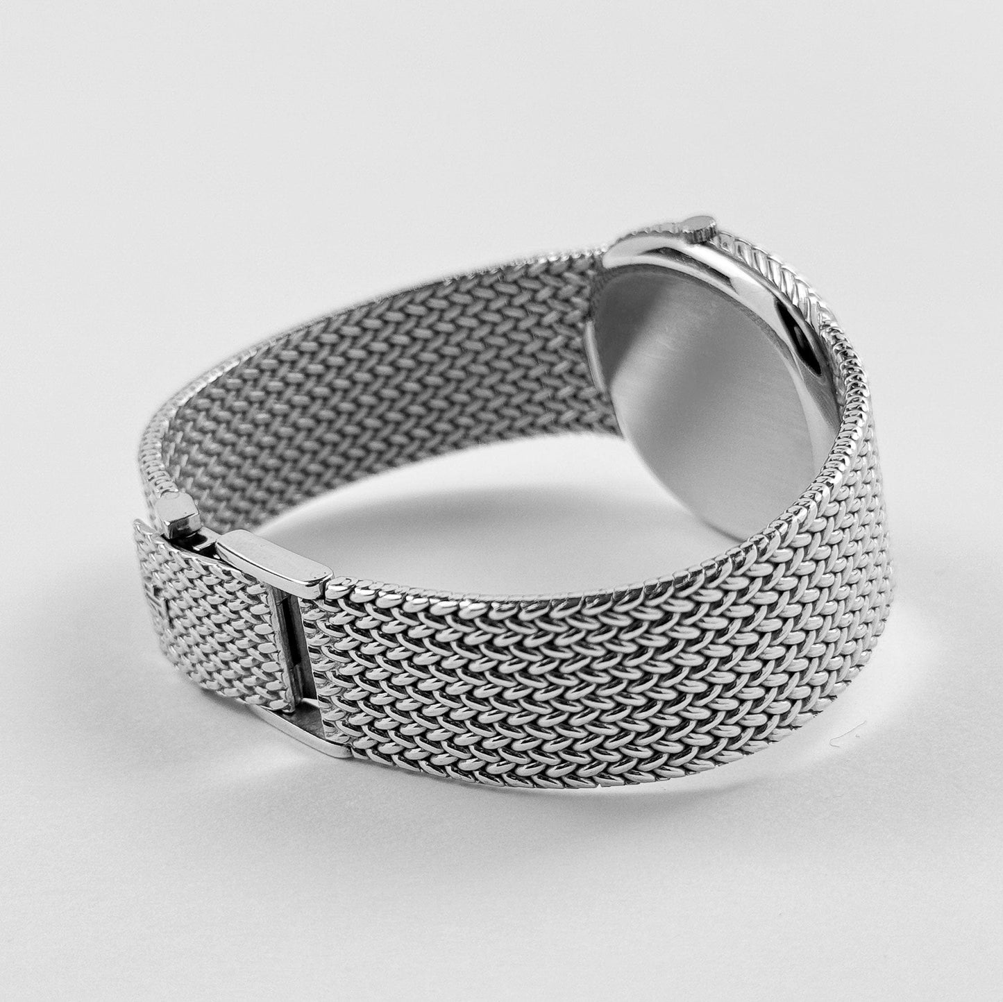 Audemars Piguet Jumbo Ellipse White Gold Silver Diamond Dial Automatic