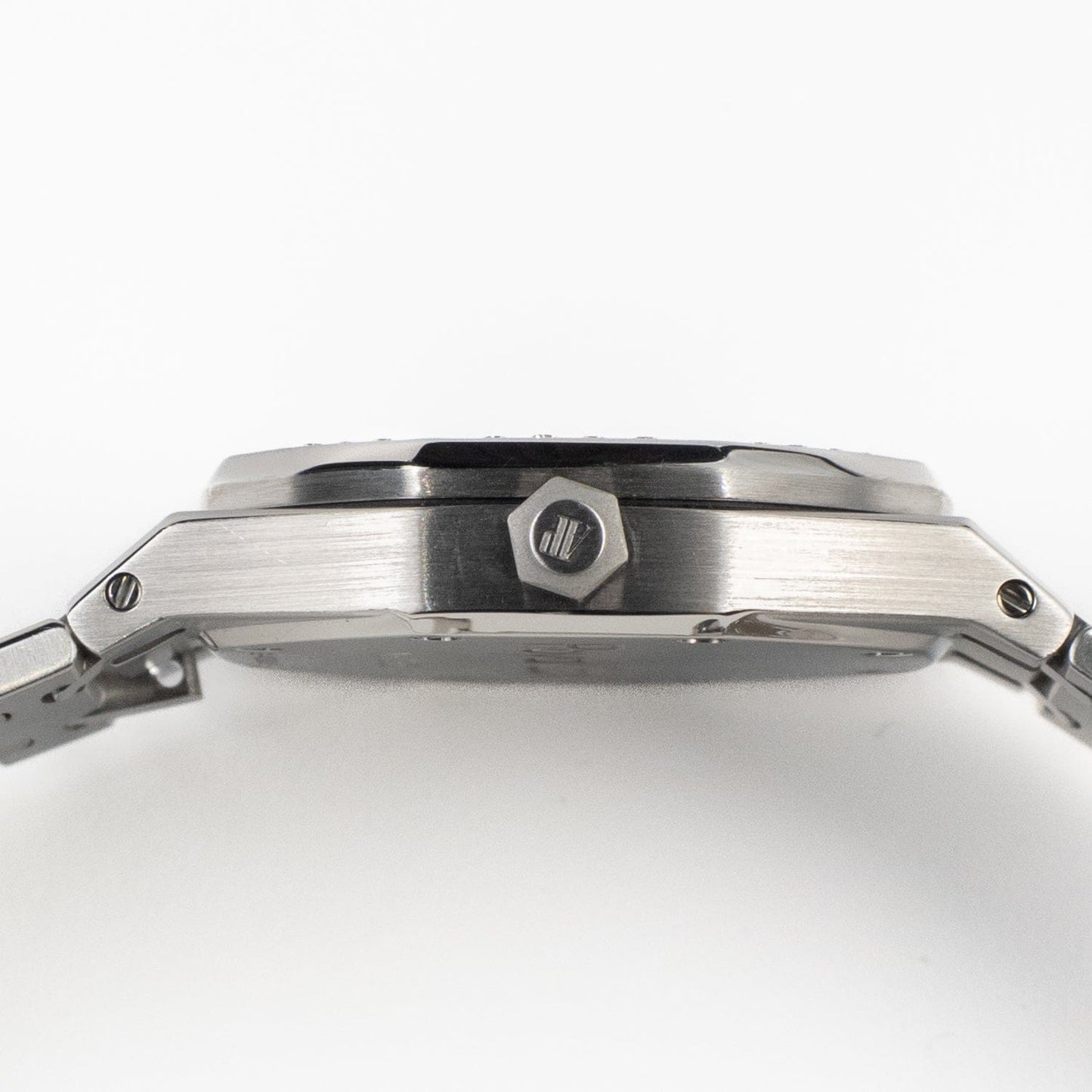 Audemars Piguet Royal Oak 15088ST.ZZ.0789ST.01 'Ladies' Stainless Steel Blue Diamond Dial Diamond Bezel