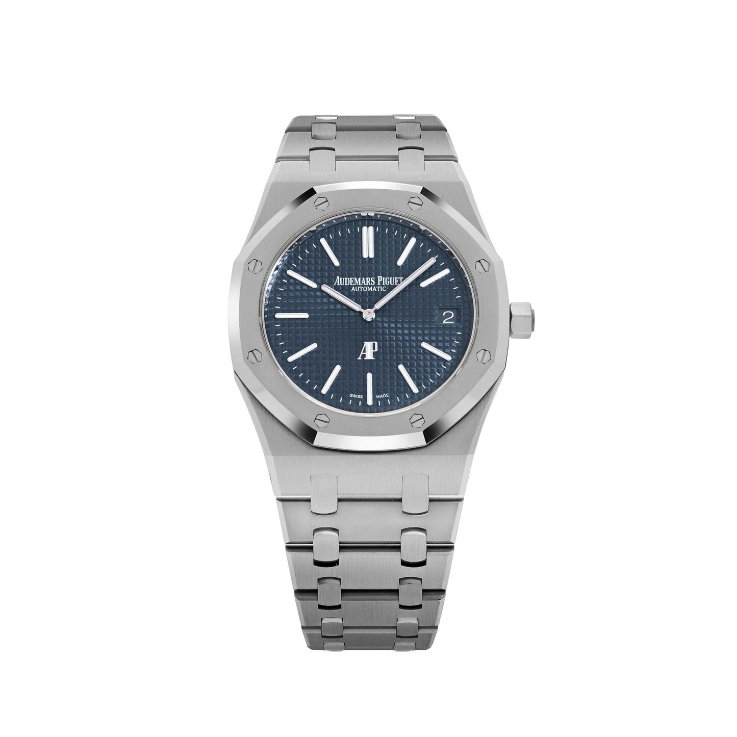 Audemars Piguet Royal Oak 15202ST.OO.1240ST.01 'Jumbo' Extra-Thin Stainless Steel Blue Dial
