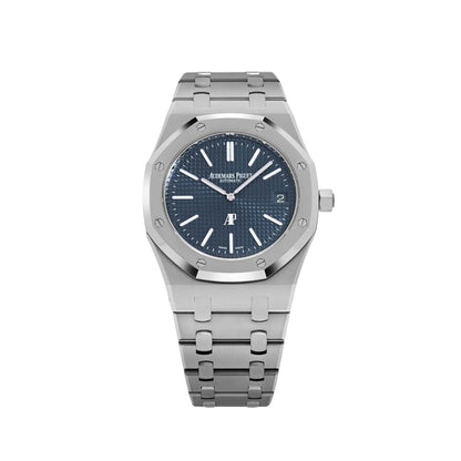 Audemars Piguet Royal Oak 15202ST.OO.1240ST.01 'Jumbo' Extra-Thin Stainless Steel Blue Dial