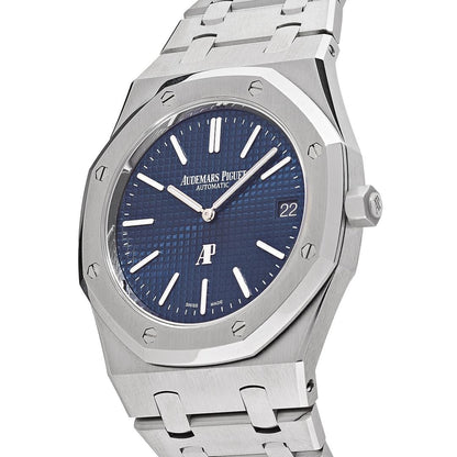 Audemars Piguet Royal Oak 15202ST.OO.1240ST.01 'Jumbo' Extra-Thin Stainless Steel Blue Dial