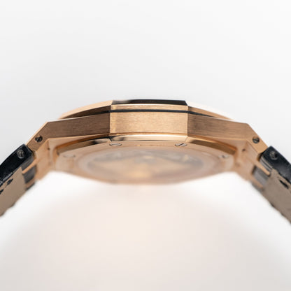 Audemars Piguet Royal Oak 15400OR.OO.D002CR.01 Rose Gold Black Dial (2017)