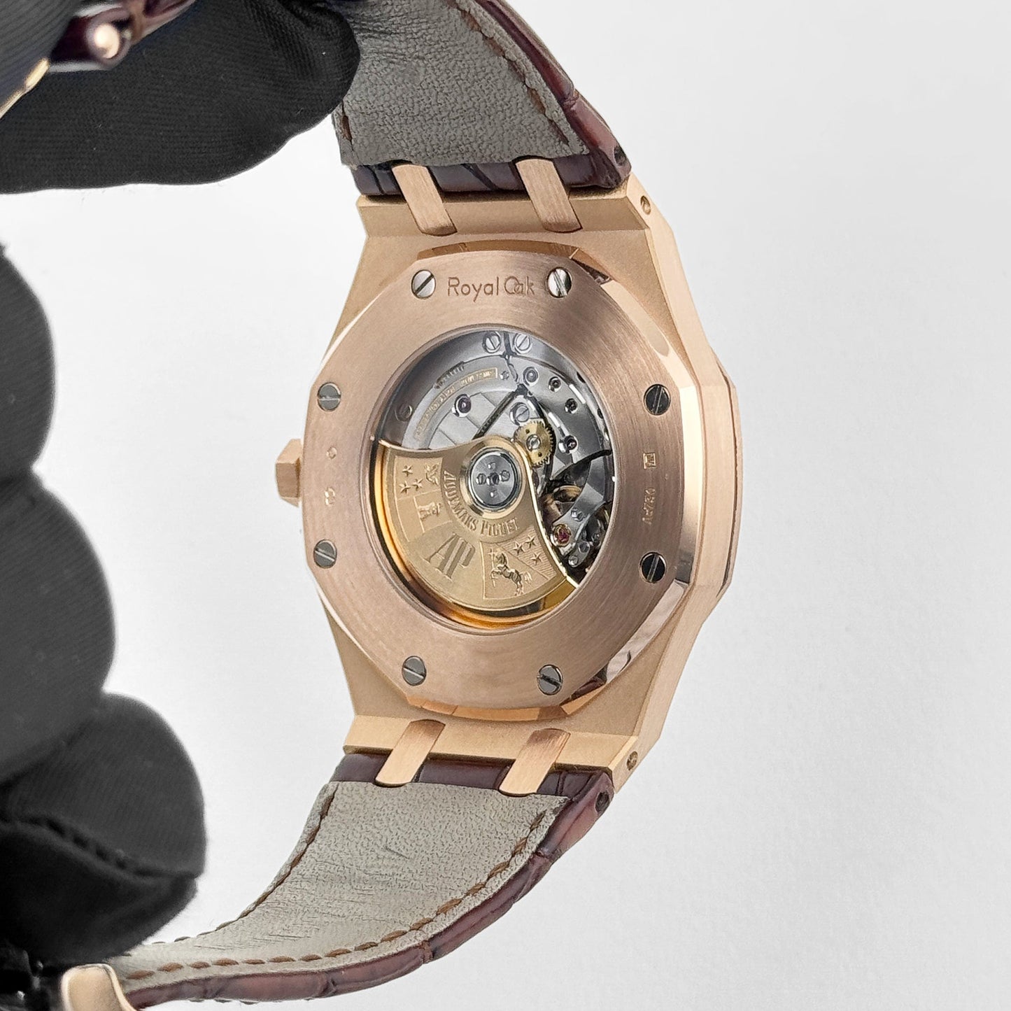 Audemars Piguet Royal Oak 15400OR.OO.D088CR.01 Selfwinding Rose Gold Silver Dial