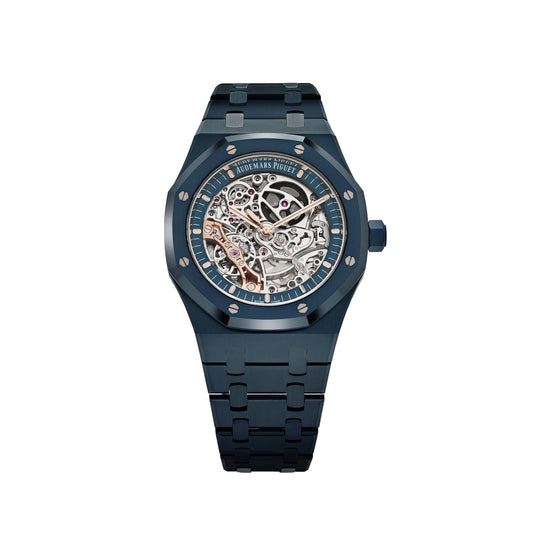 Audemars Piguet Royal Oak 15416CD.OO.1225CD.01 Double Balance Wheel Openworked Bleu Nuit Nuage 50 Blue Ceramic (2025)