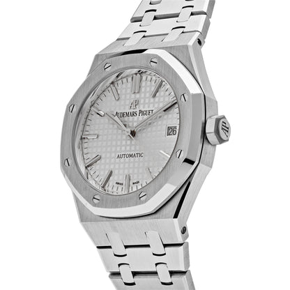 Audemars Piguet Royal Oak 15450ST.OO.1256ST.01.A Selfwinding Stainless Steel White Dial