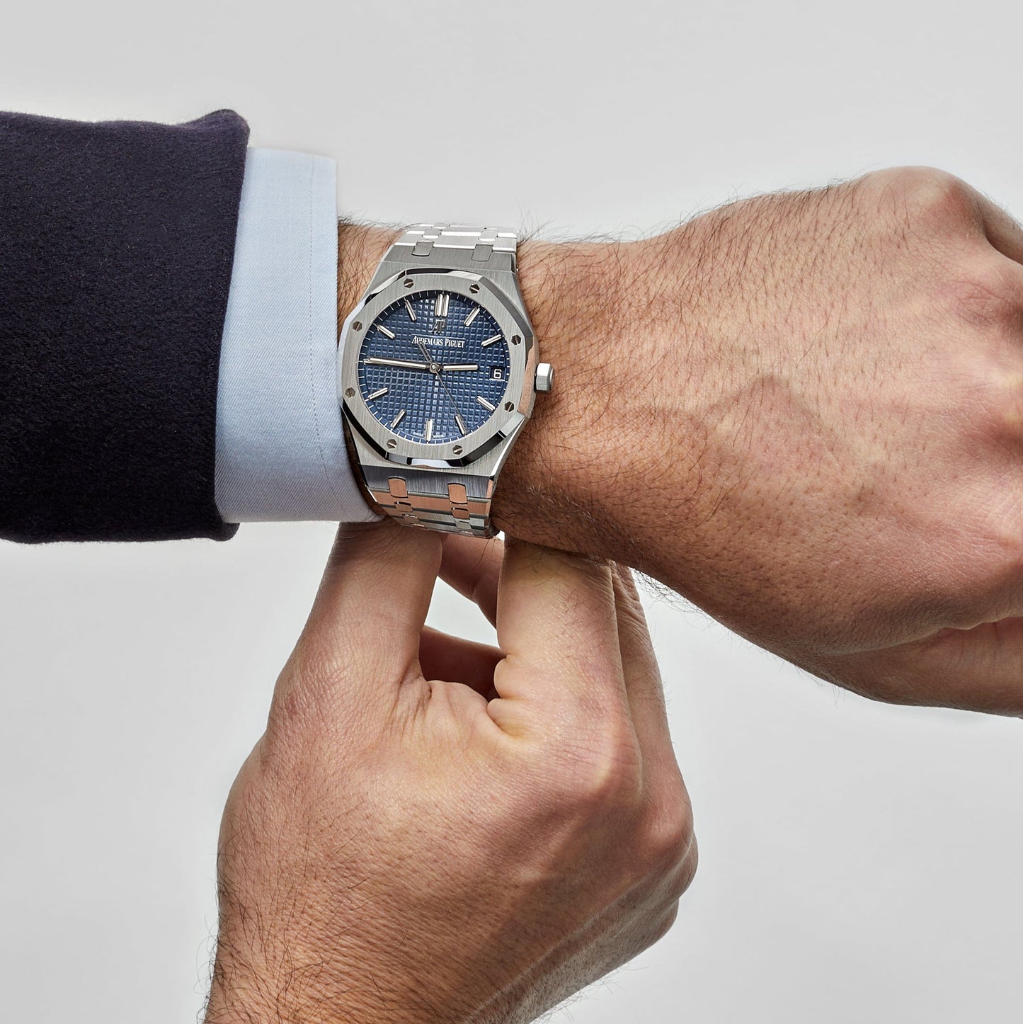 Audemars Piguet Royal Oak 15500ST.OO.1220ST.01 Stainless Steel Blue Dial