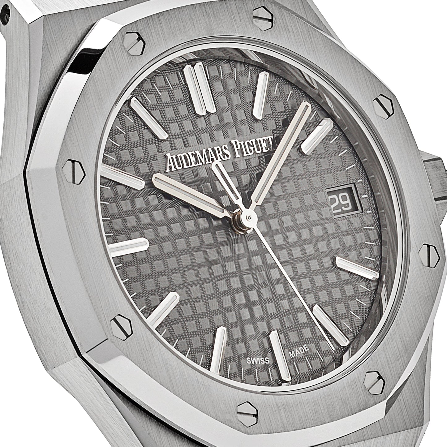 Audemars Piguet Royal Oak  15550ST.OO.1356ST.03 Selfwinding ‘50th Anniversary’ Stainless Steel Grey Dial