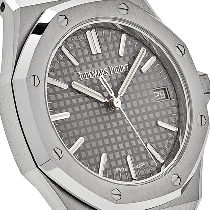 Audemars Piguet Royal Oak  15550ST.OO.1356ST.03 Selfwinding ‘50th Anniversary’ Stainless Steel Grey Dial