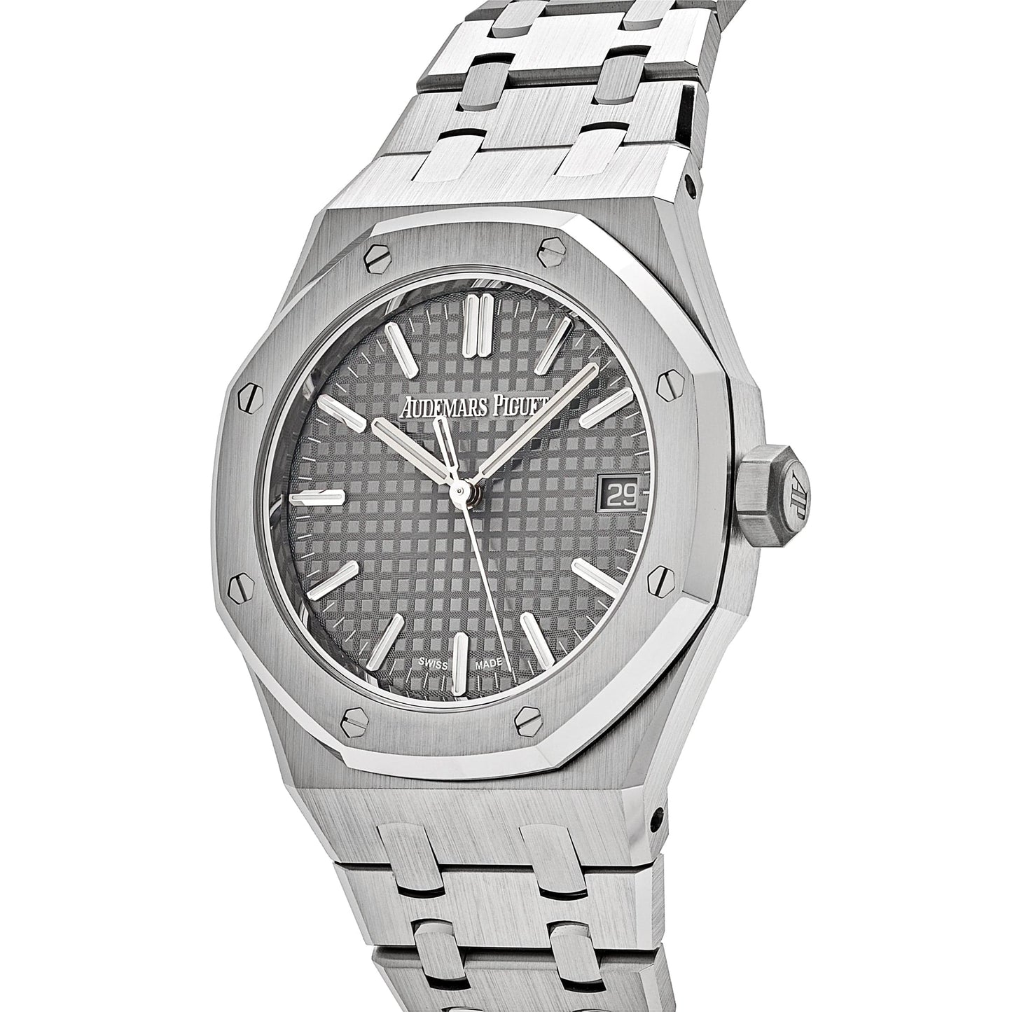 Audemars Piguet Royal Oak  15550ST.OO.1356ST.03 Selfwinding ‘50th Anniversary’ Stainless Steel Grey Dial
