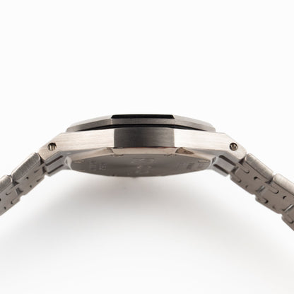 Audemars Piguet Royal Oak 14587BC 'Ladies' White Gold Diamond Emerald Set Dial Quartz (1995)