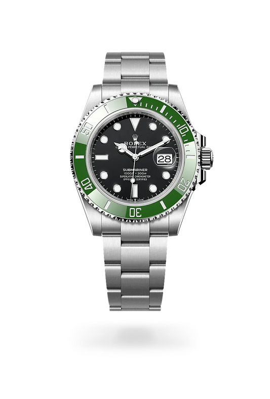 Submariner Date Acier Vert Cadran Noir