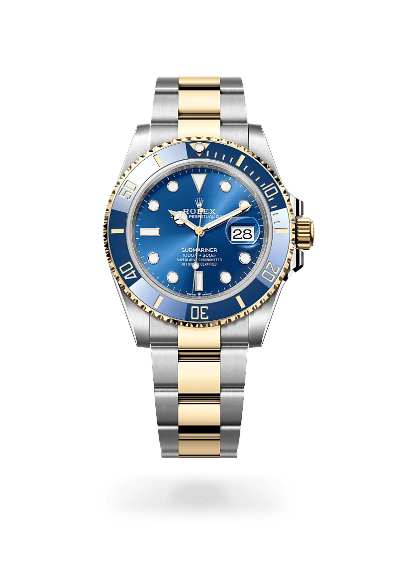 Submariner Date Acier Et Or Cadran Bleu