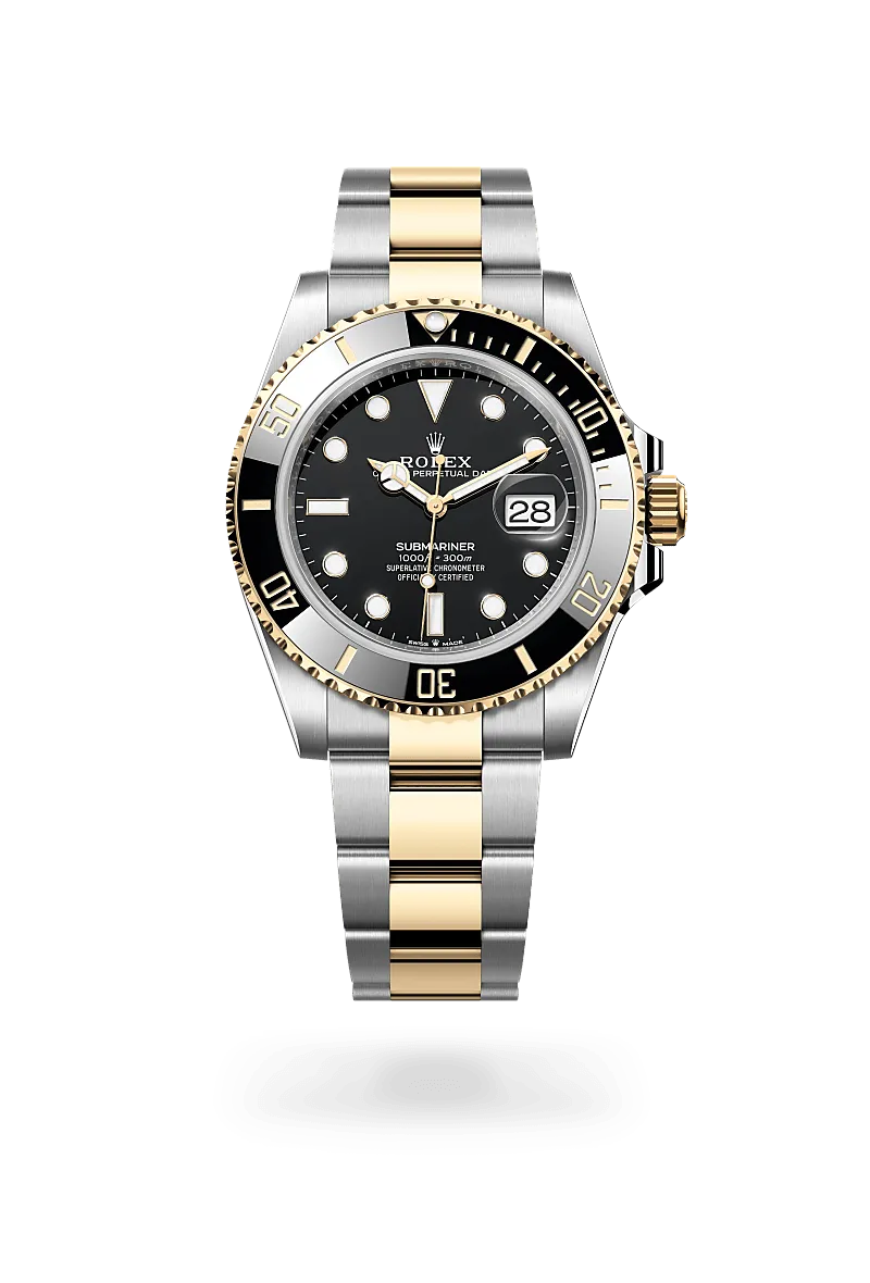 Rolex Submariner Date Acier Et Or Cadran Noir