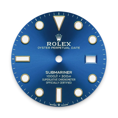 Submariner Date Acier Et Or Cadran Bleu