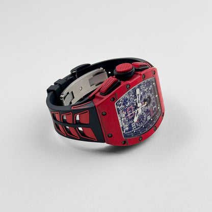 Richard Mille RM 011 Automatic Flyback Chronograph Red Quartz TPT