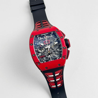 Richard Mille RM 011 Automatic Flyback Chronograph Red Quartz TPT