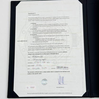 Richard Mille RM 11-03 Flyback Chronograph White Gold Diamond Bezel (2019)