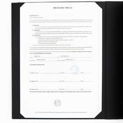 Richard Mille RM 16-02 'Extra Flat' Automatic Titanium (2025)