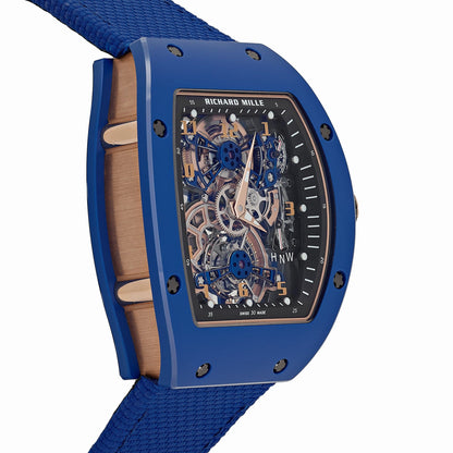 Richard Mille RM 17-02 Blue Ceramic Rose Gold Tourbillon Limited Edition of 30